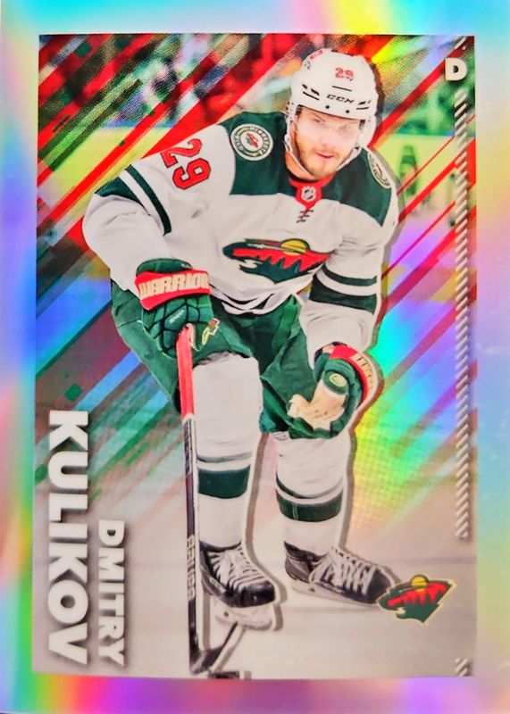 2022 Topps Chrome NHL Sticker Collection #251 Refractor /99