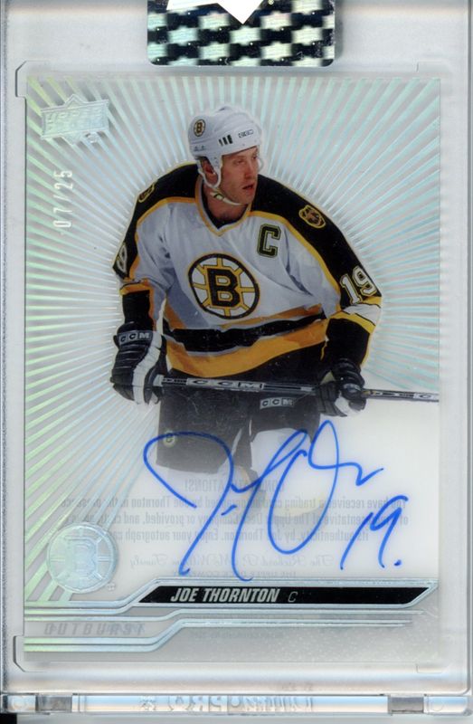 2023 Upper Deck Clear Cut #CC-TH Outburst /25