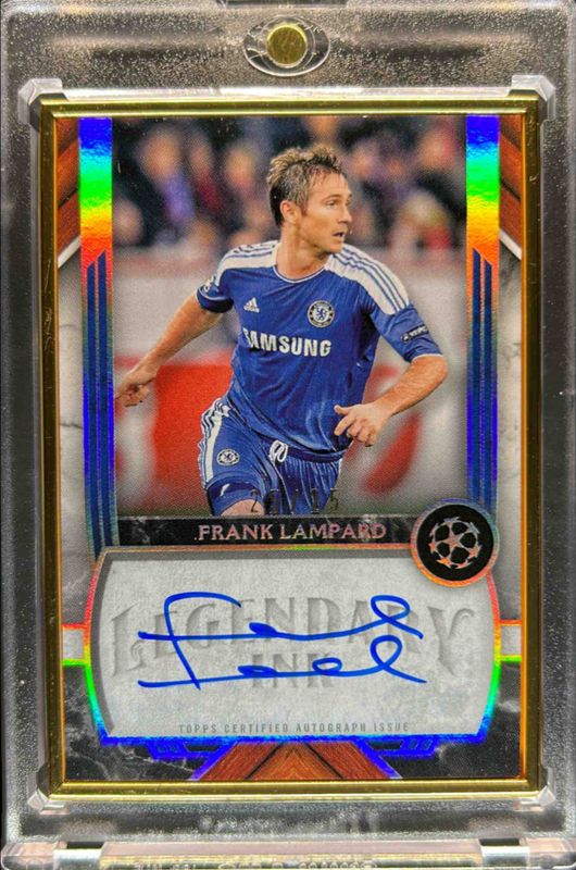 Frank Lampard 2023 Topps Museum Collection UEFA Club Competitions