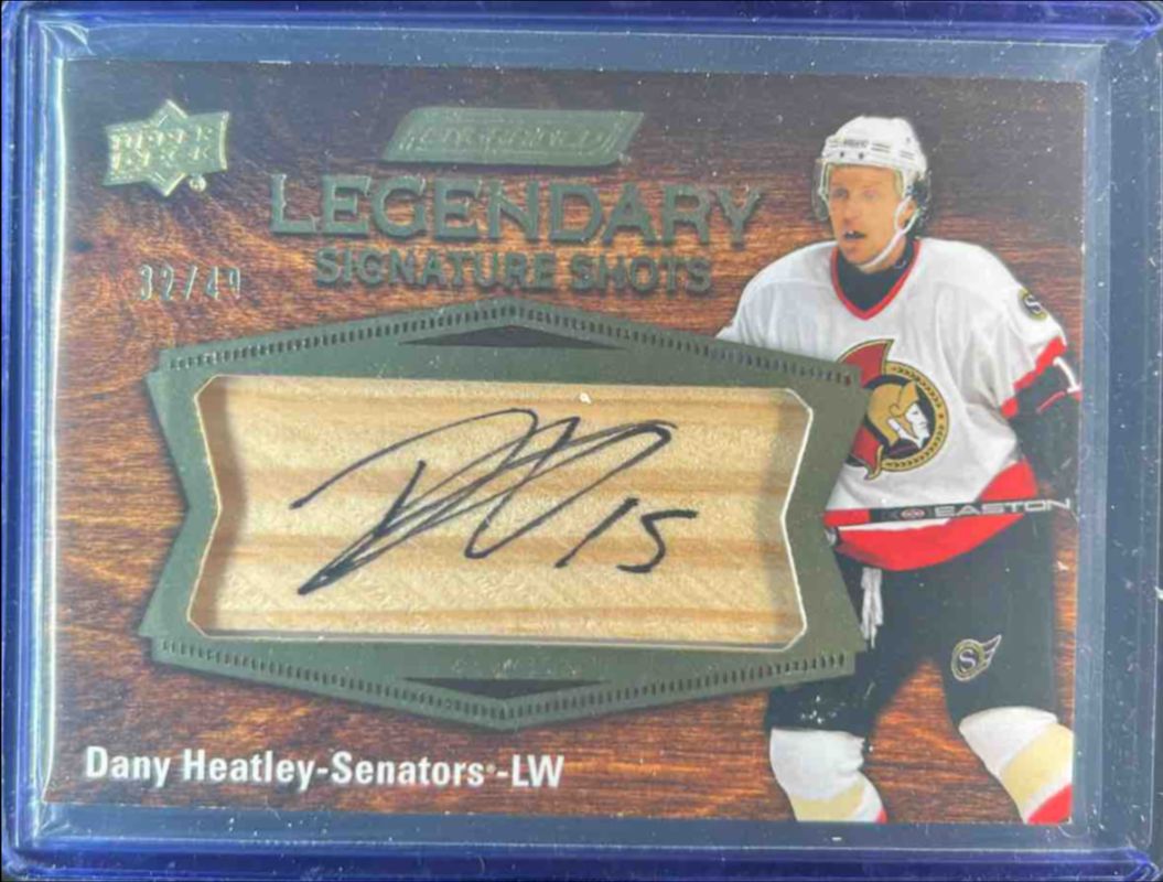 2023 Upper Deck Engrained #LSS-DH Signatures Shots Legendary /99