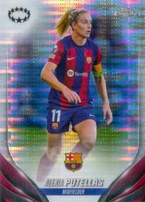 2023 Topps Chrome UEFA Women's Champions League #100 Pulsar
