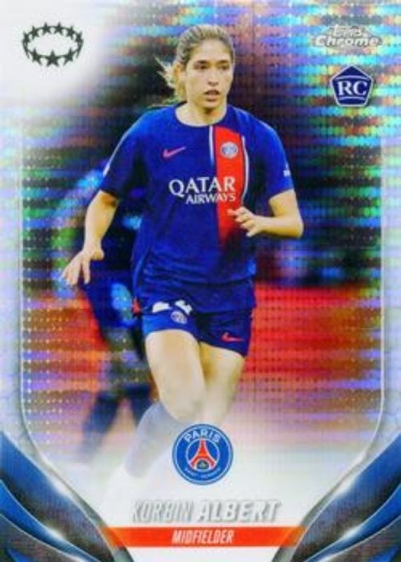 2023 Topps Chrome UEFA Women's Champions League #91 Pulsar