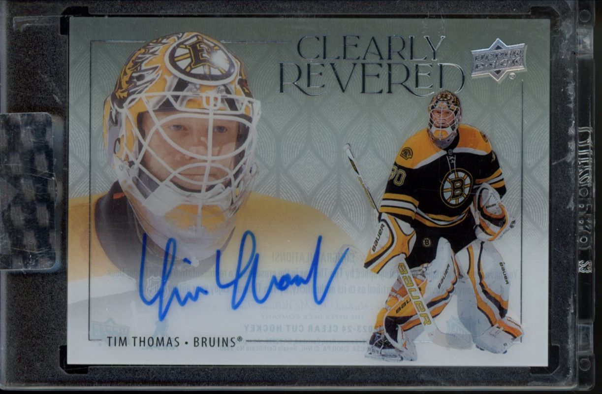 2023 Upper Deck Clear Cut #CR-TT Clearly Revered Autos