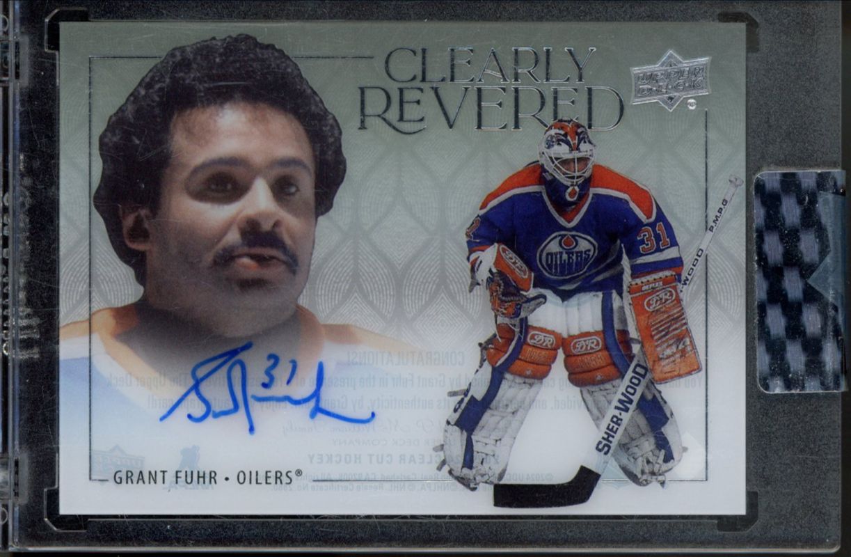 2023 Upper Deck Clear Cut #CR-GF Clearly Revered Autos