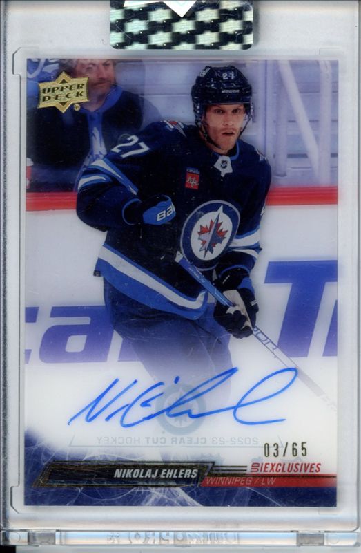 2023 Upper Deck Clear Cut #CC-NE 2022 Update - Autographs - Exclusives /65