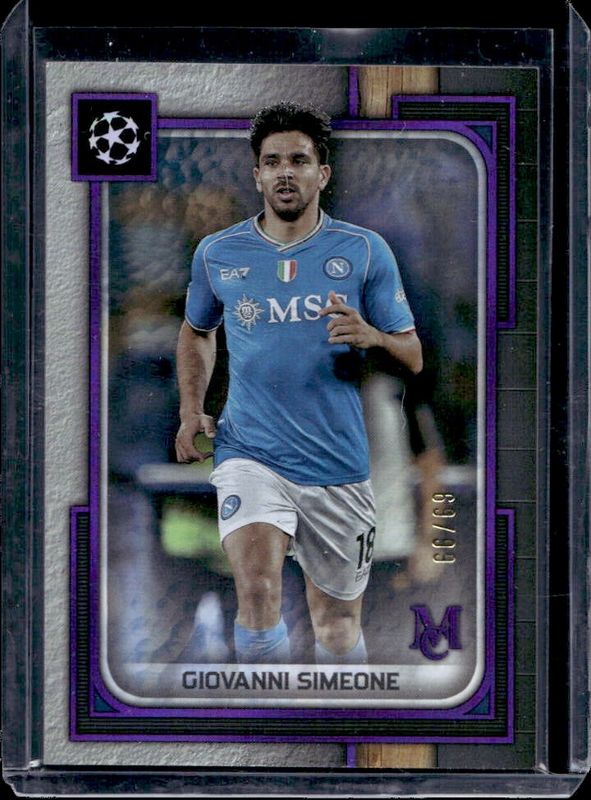 2023 Topps Museum Collection UEFA Club Competitions #88 Amethyst /99