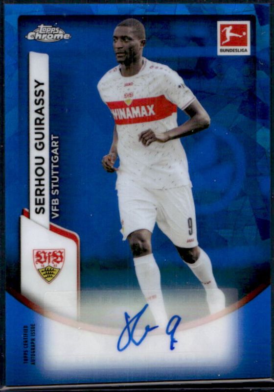2023 Topps Chrome Bundesliga Sapphire Edition #BCA-SGU Autographs