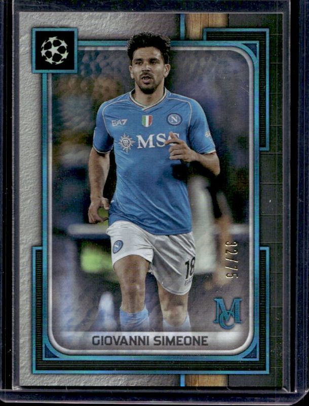 2023 Topps Museum Collection UEFA Club Competitions #88 Sapphire /75