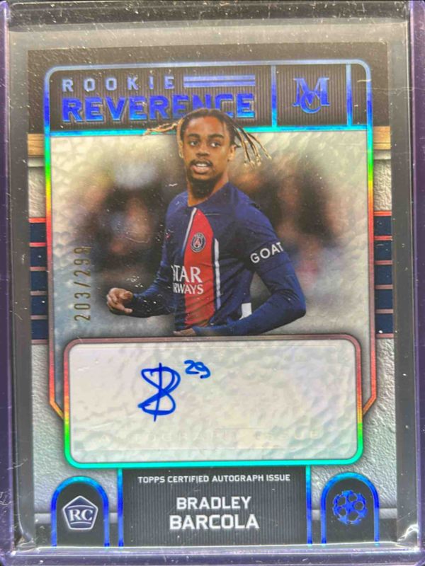 2023 Topps Museum Collection UEFA Club Competitions #RRA-BB Rookie Reverence Autographs /299