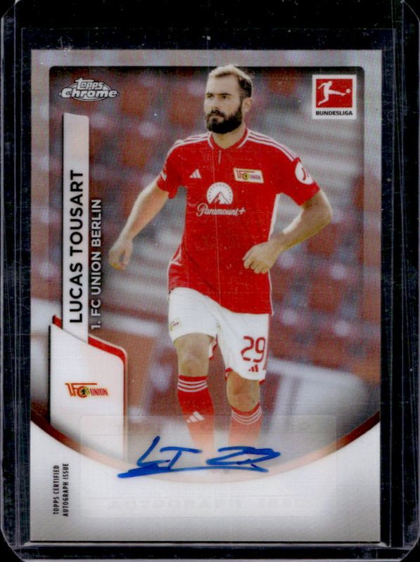 2023 Topps Chrome Bundesliga Sapphire Edition #BCA-LT Autographs