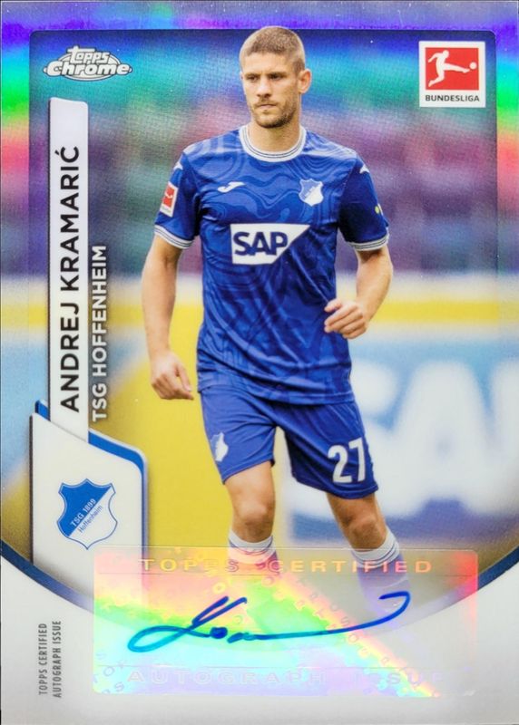2023 Topps Chrome Bundesliga Sapphire Edition #BCA-AKR Autographs