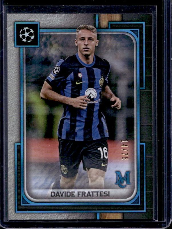 2023 Topps Museum Collection UEFA Club Competitions #84 Sapphire /75