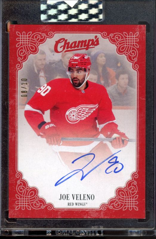 2023 Upper Deck Clear Cut #C-JV Champs Autos - Red /10