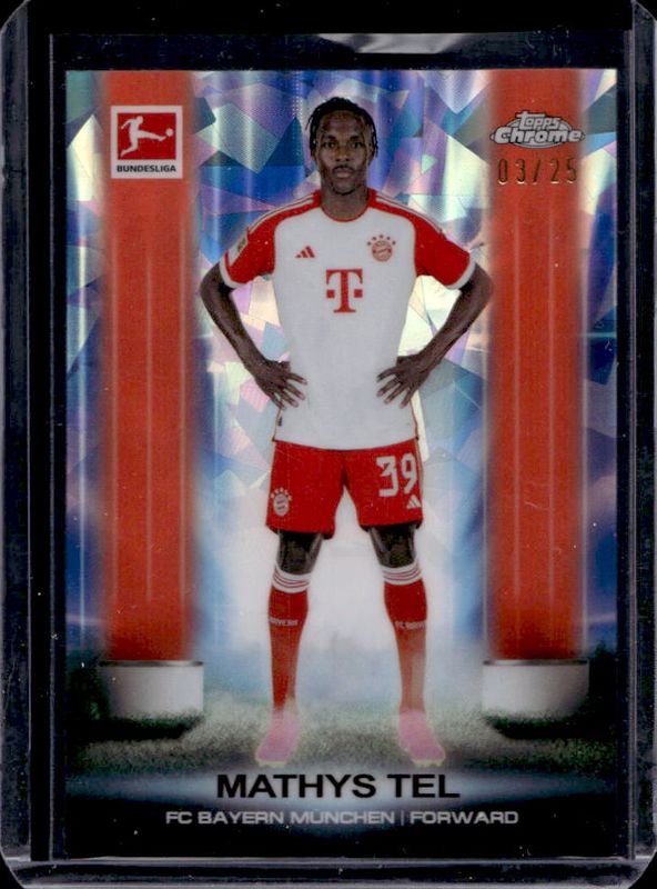 2023 Topps Chrome Bundesliga Sapphire Edition #UB-10 Ultrabeam - Orange /25