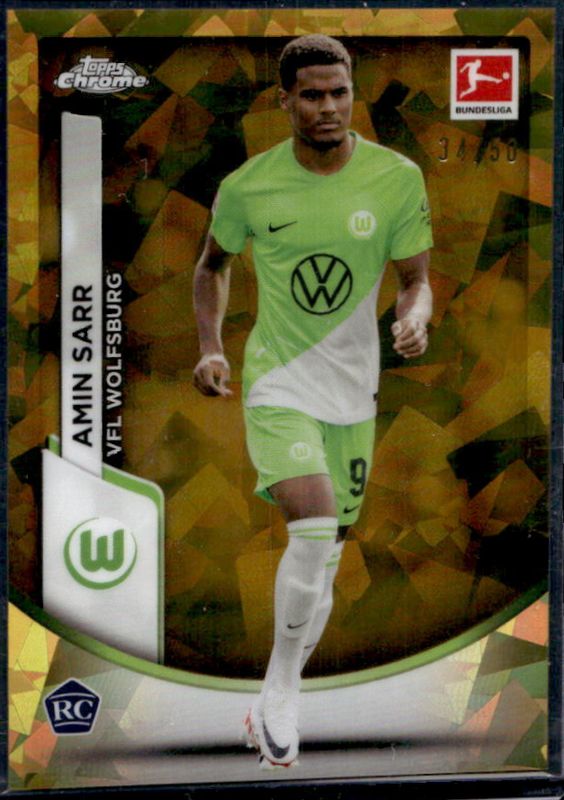 2023 Topps Chrome Bundesliga Sapphire Edition #98 Gold /50