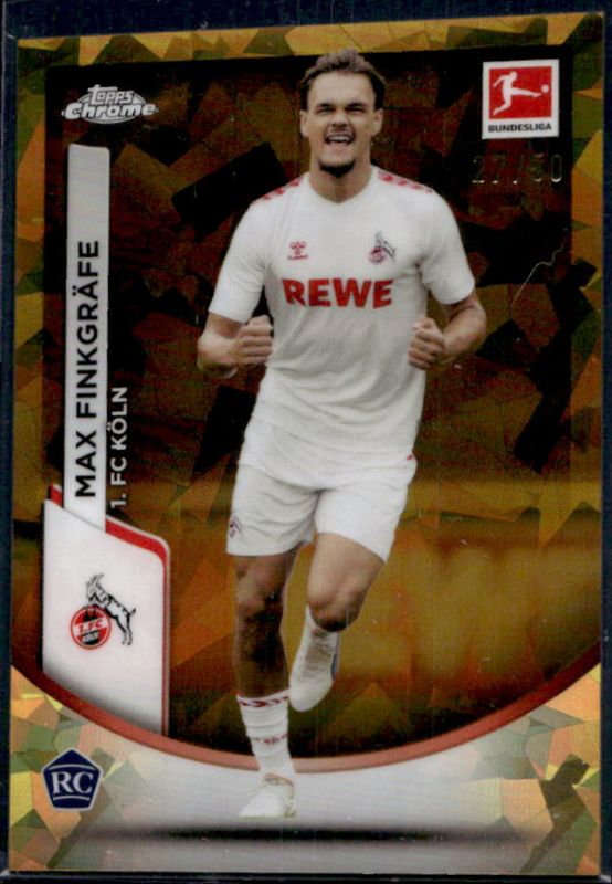 2023 Topps Chrome Bundesliga Sapphire Edition #54 Gold /50
