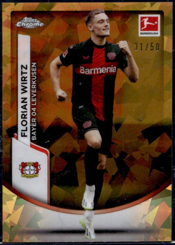 2023 Topps Chrome Bundesliga Sapphire Edition #66 Gold /50