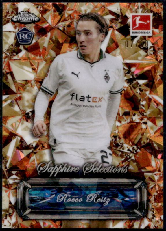 2023 Topps Chrome Bundesliga Sapphire Edition #SSE-14 Sapphire Selections - Gold Refractor /50