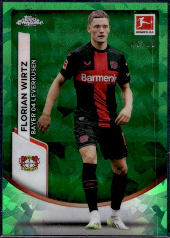 2023 Topps Chrome Bundesliga Sapphire Edition #IV-07 Image Variations - Green /99
