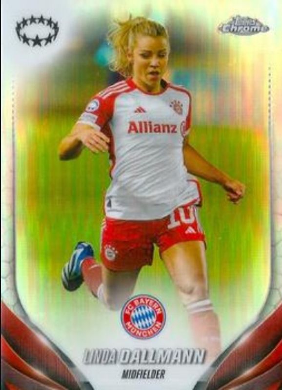 2023 Topps Chrome UEFA Women's Champions League #12 Refractor