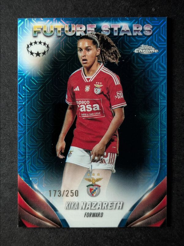 2023 Topps Chrome UEFA Women's Champions League #96 Pink Prism /199