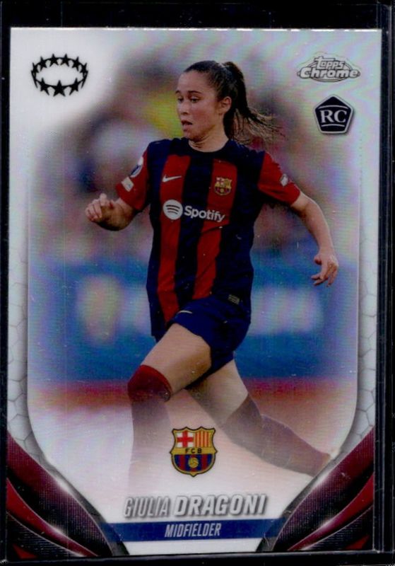 2023 Topps Chrome UEFA Women's Champions League #30 Refractor