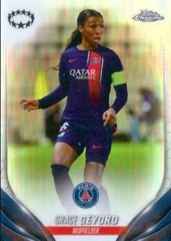 2023 Topps Chrome UEFA Women's Champions League #8 Refractor