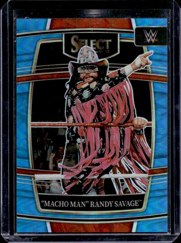 2022 Select WWE #72 Light Blue /299