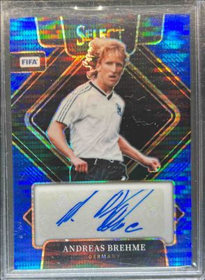 2022 Select FIFA #S-AB Signatures Blue Pulsar