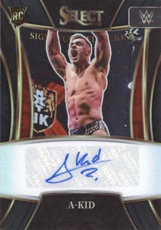 2022 Select WWE #SN-AKD Signatures Selections Black /1