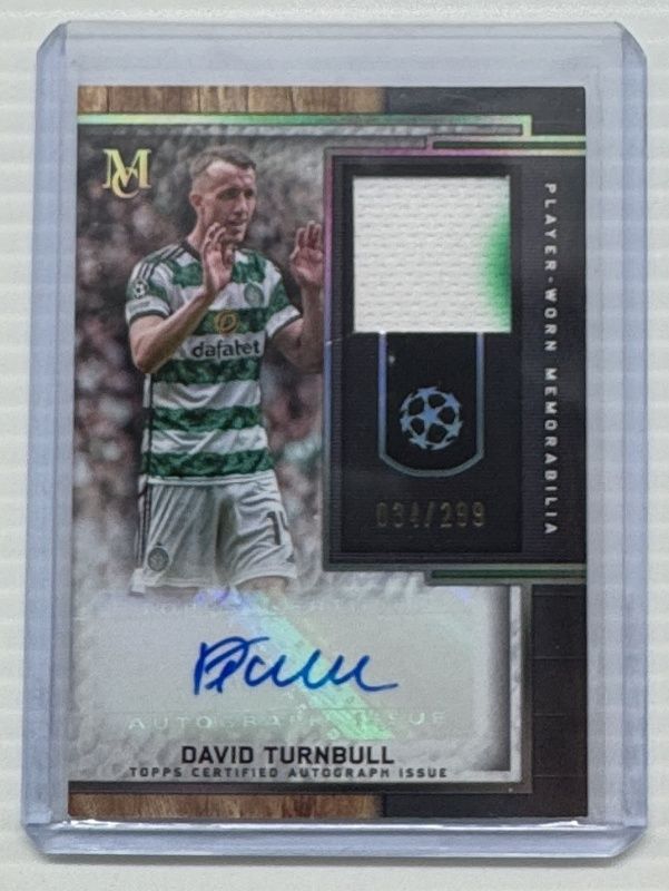 2023 Topps Museum Collection UEFA Club Competitions #MAR-DT Museum Autographs Relics /299