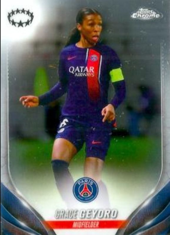 2023 Topps Chrome UEFA Women's Champions League #8 Base