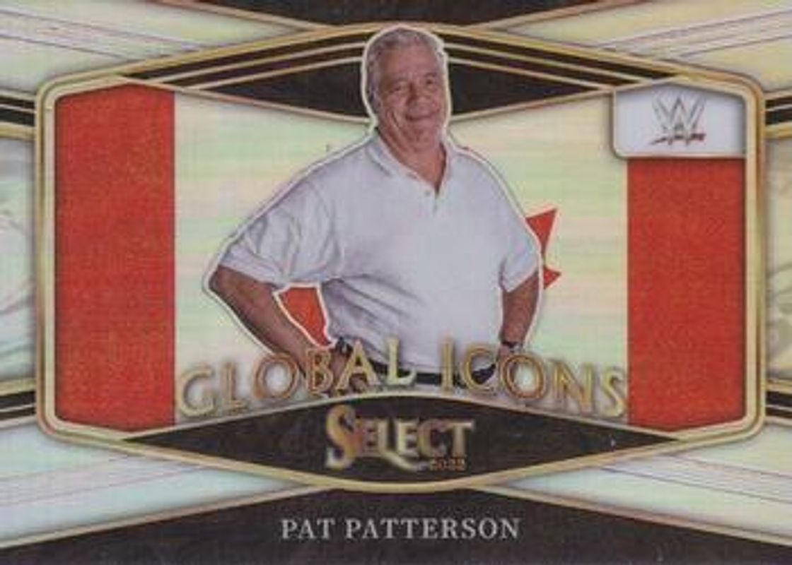 2022 Select WWE #9 Global Icons Silver