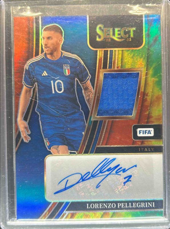 2022 Select FIFA #AM-LPI Autographed Memorabilia Tie-Dye /4