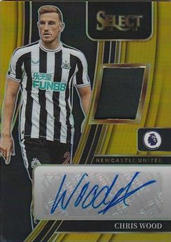 2022 Select Premier League #AM-CW Autographed Memorabilia Gold /3