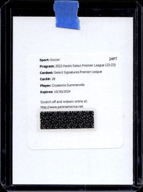 2022 Select Premier League #28 Select Signatures