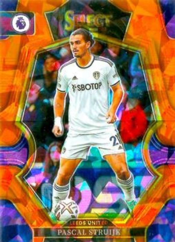 2022 Select Premier League #195 Orange Ice /25