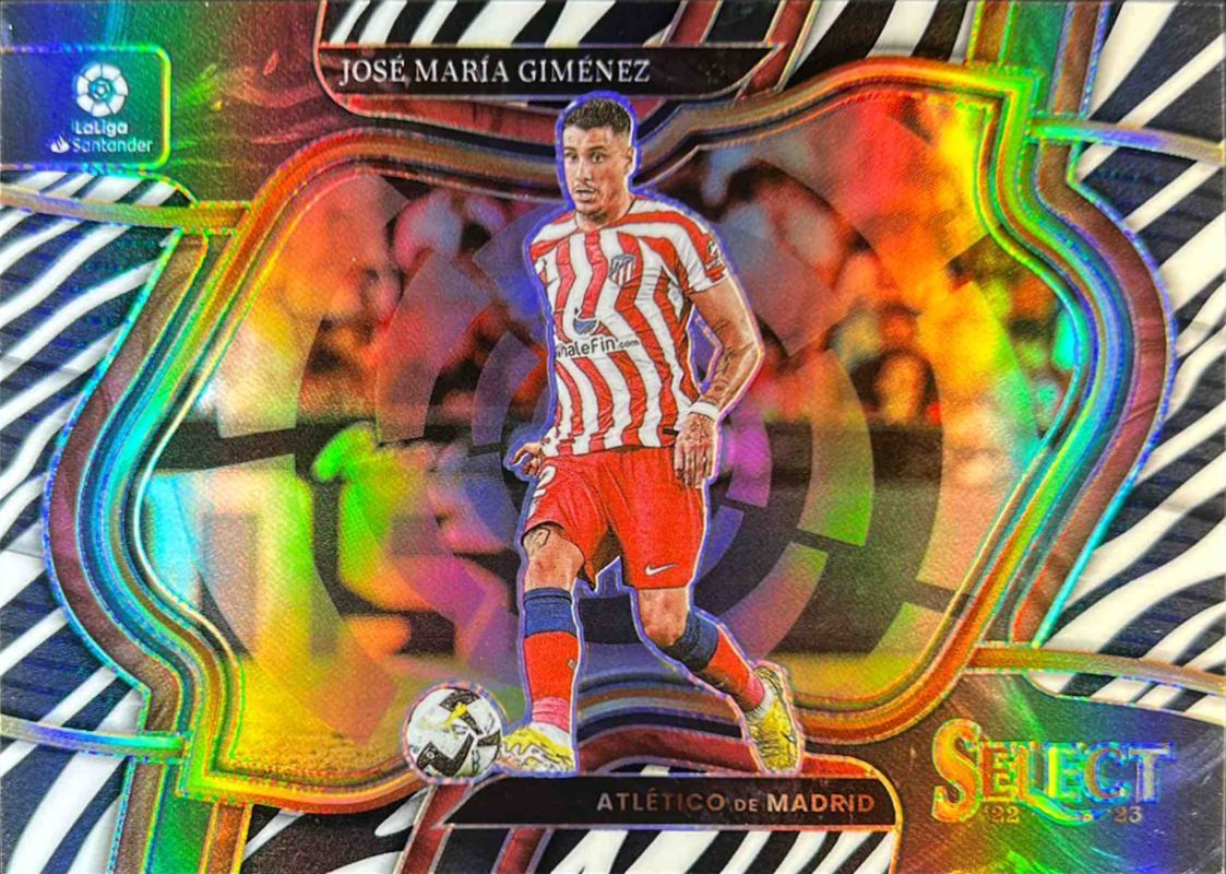 2022 Select La Liga #209 Zebra /25