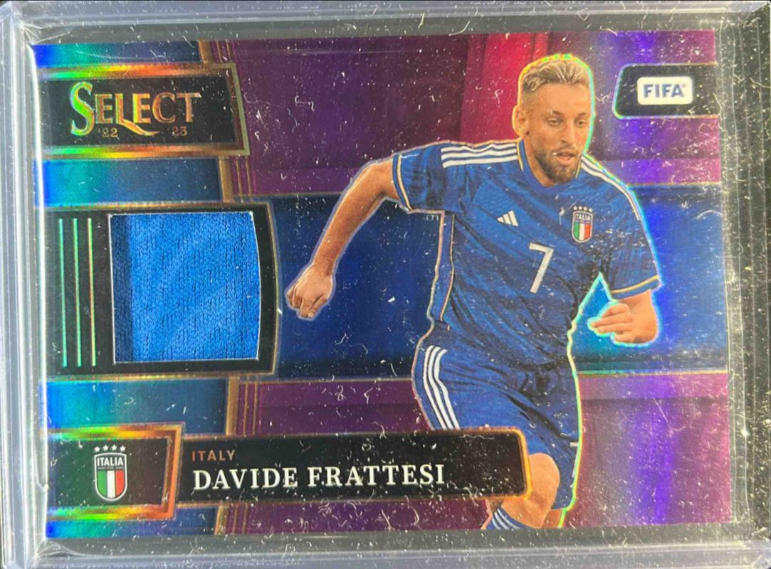 2022 Select FIFA #SM-DFI Select Memorabilia Purple /49