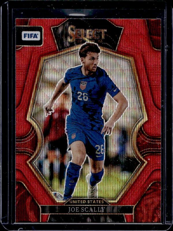 2022 Select FIFA #182 Red Wave