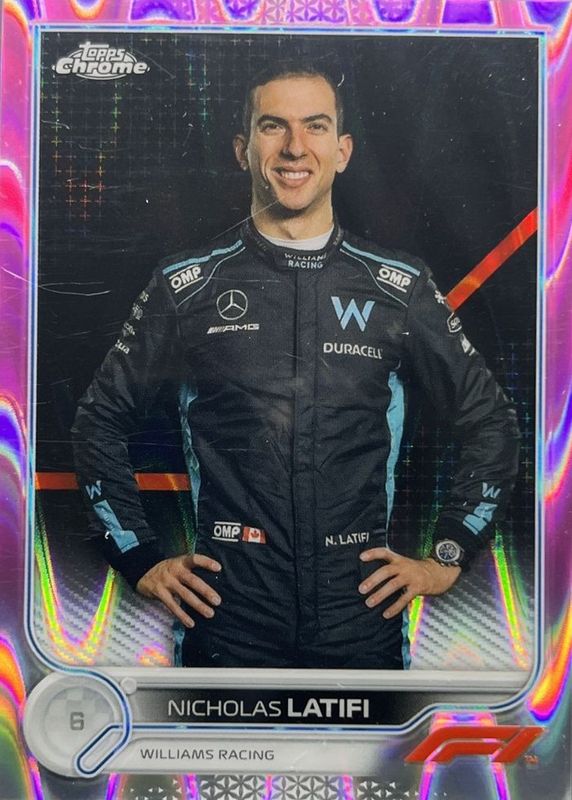 2022 Topps Chrome Formula 1 #51 Pink RayWave Refractor /75