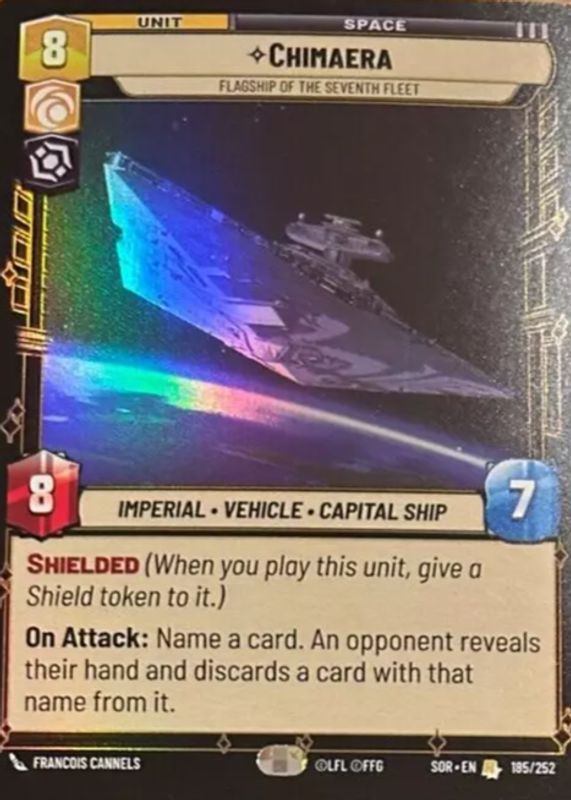 Chimaera 2024 Spark of Rebellion #185 Foil RAW