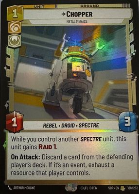 2024 Spark of Rebellion #188 Foil