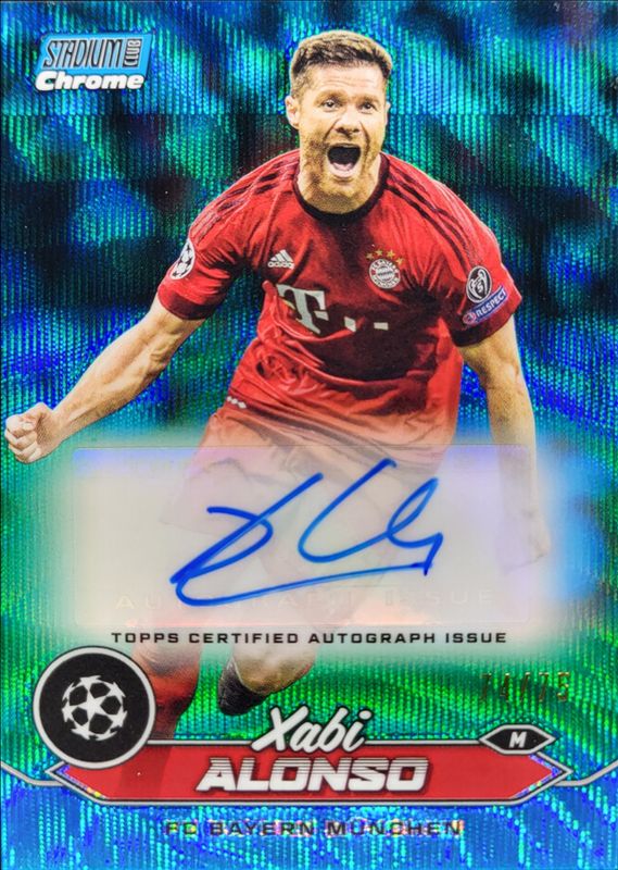 2023 Topps Crystal Premium UEFA Champions League #CA-XA Crystal Autographs