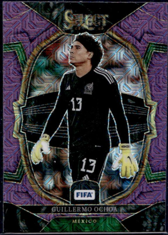 2022 Select FIFA #38 Purple Mojo