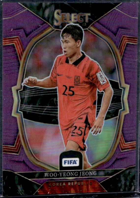 2022 Select FIFA #35 Purple /75