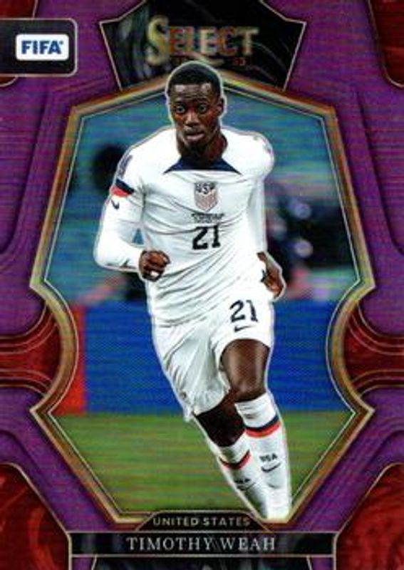 2022 Select FIFA #186 Purple /75