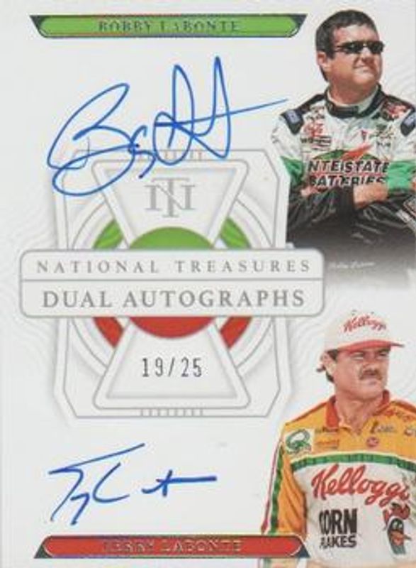 2022 National Treasures NASCAR #BL-TL Dual Autographs Silver /10