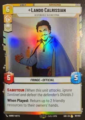 2024 Spark of Rebellion #197 Foil