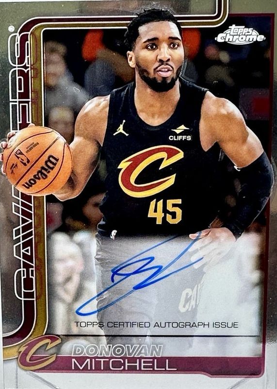 2025 Topps Chrome #TCA-DM Chrome Autographs
